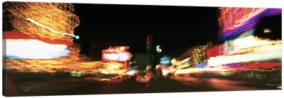 The Strip At Night, Las Vegas, Nevada, USA Canvas Art Print - Night Sky Art