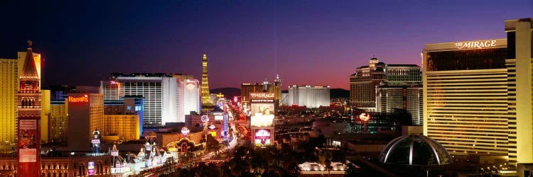 Buildings Lit Up At Night, Las Vegas, Nevada, USA #2