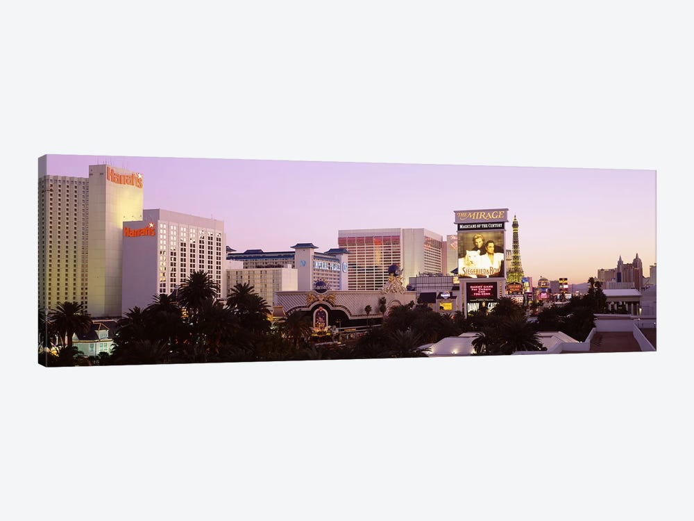 Dusk Las Vegas NV by Panoramic Images 1-piece Canvas Wall Art