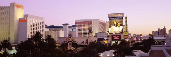 Nevada: Dusk Las Vegas NV by Panoramic Images