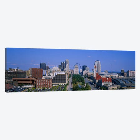 High Angle View Of A City, St Louis, Missouri, USA Canvas Print #PIM3420} by Panoramic Images Canvas Art
