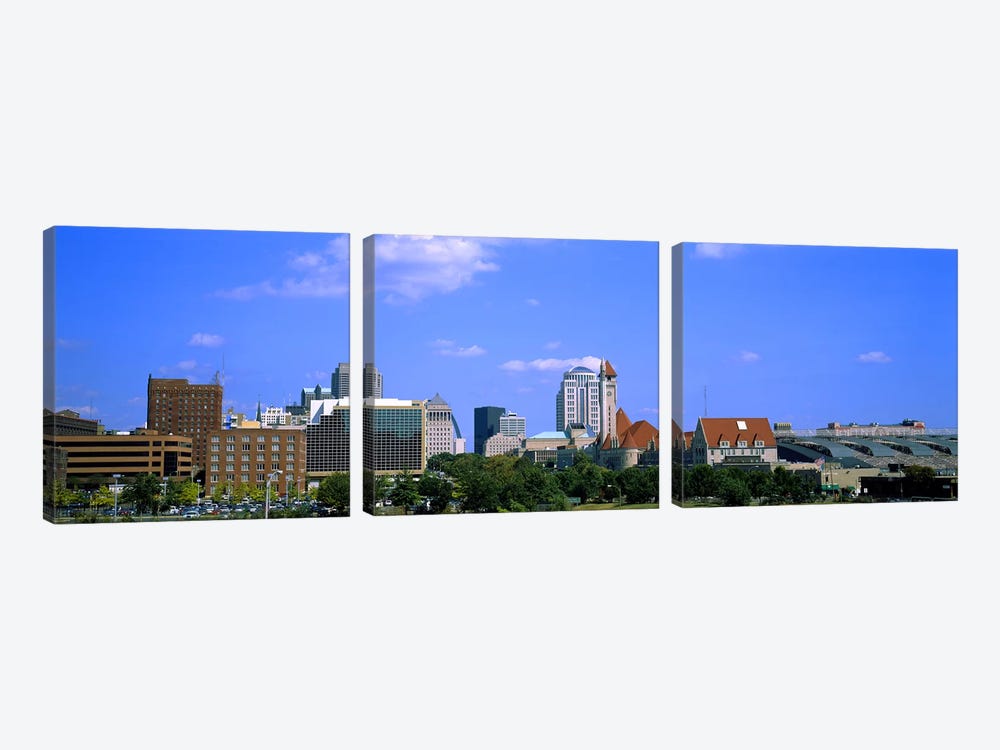 Buildings in a city, St Louis, Missouri, USA #2 by Panoramic Images 3-piece Canvas Wall Art