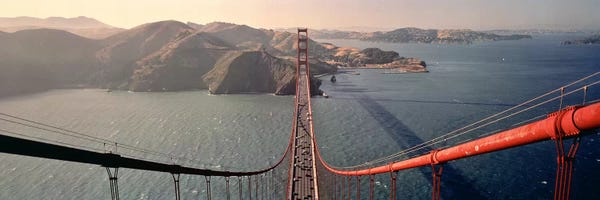 Panoramic Images: Golden Gate Bridge California USA by Panoramic Images
