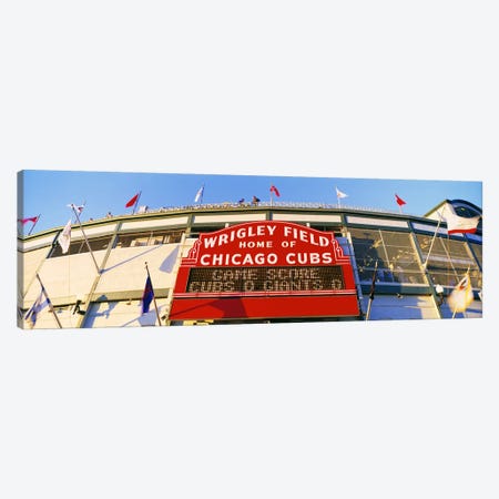 USAIllinois, Chicago, Cubs, baseball Canvas Print #PIM3438} by Panoramic Images Canvas Print