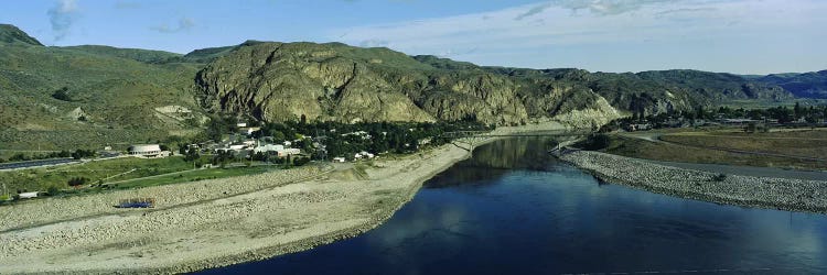 High angle view of Columbia RiverWashington State, USA