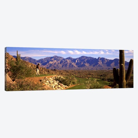 Golf Course Tucson AZ Canvas Print #PIM3448} by Panoramic Images Canvas Artwork
