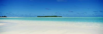 Tranquil Seascape, Cook Islands by Panoramic Images acrylic art print
