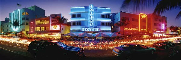 Miami Beach: USA, Florida, Miami Beach by Panoramic Images