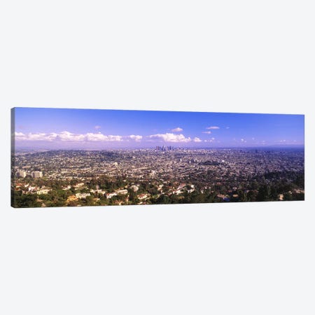 Cityscape, Los Angeles, California, USA Canvas Print #PIM3468} by Panoramic Images Canvas Wall Art