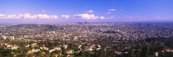Los Angeles: Cityscape, Los Angeles, California, USA by Panoramic Images