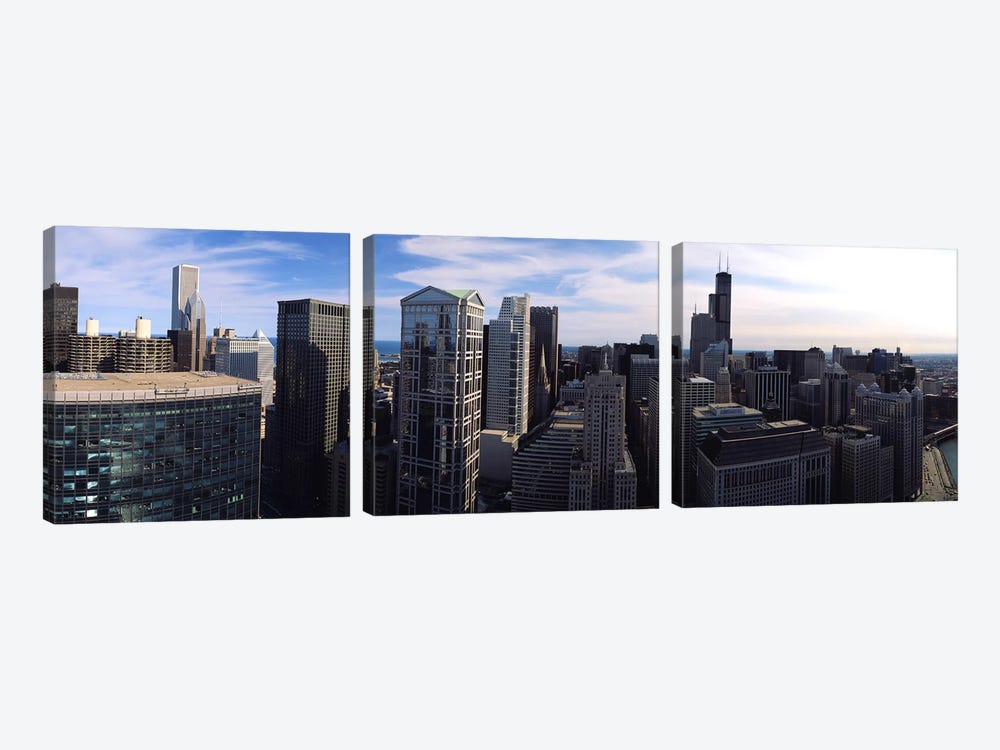 Chicago IL #2 by Panoramic Images 3-piece Canvas Art