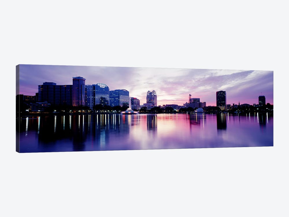 Lake Eola In Orlando, Orlando, Florida, USA by Panoramic Images 1-piece Canvas Wall Art