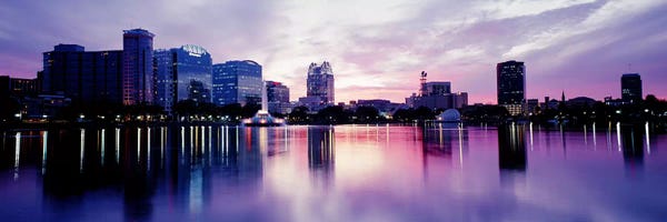 Orlando: Lake Eola In Orlando, Orlando, Florida, USA by Panoramic Images