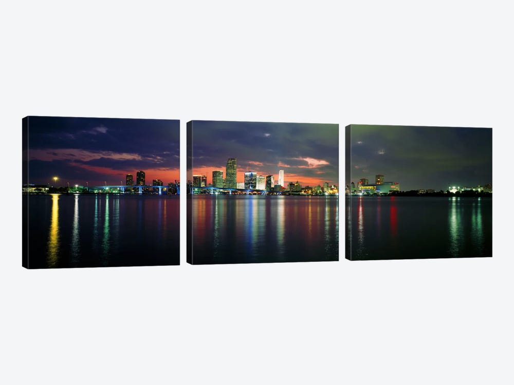 USA, Florida, Miami by Panoramic Images 3-piece Art Print