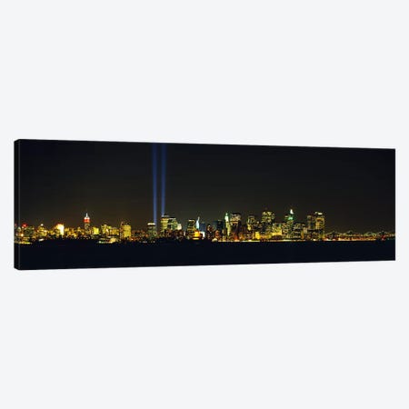 Tribute In Light, New York City, New York, USA Canvas Print #PIM3483} by Panoramic Images Canvas Artwork
