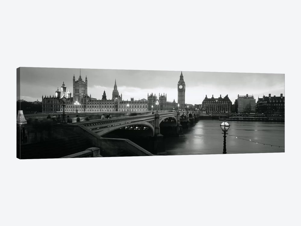 Westminster Bridge, London, England, United Kingdom by Panoramic Images 1-piece Canvas Art