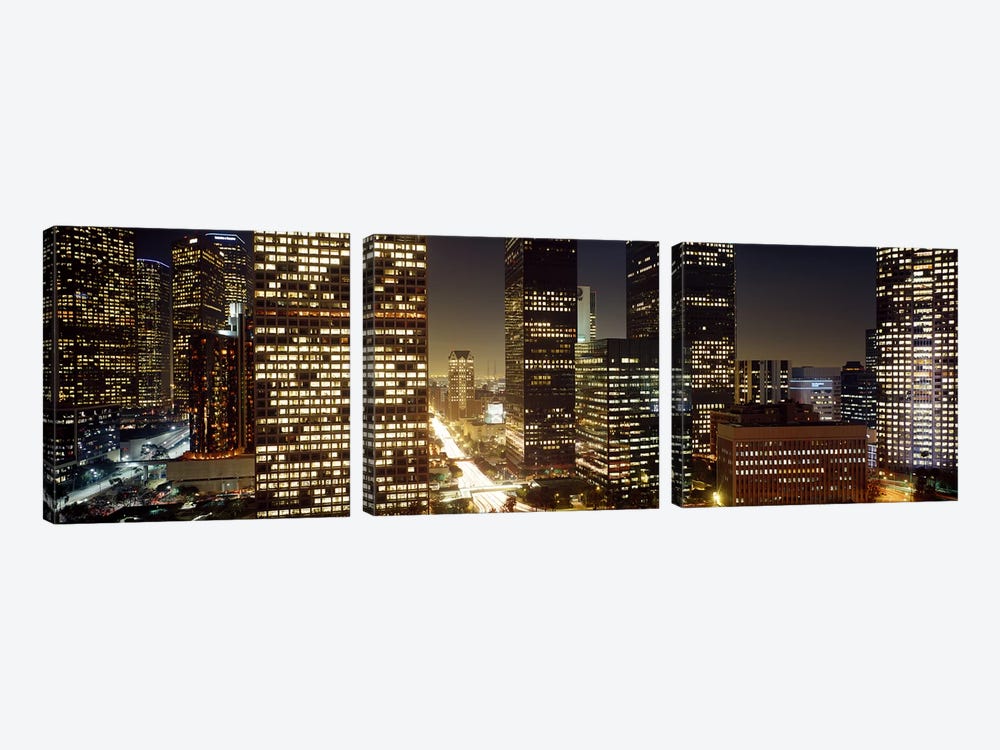 Los Angeles California USA by Panoramic Images 3-piece Canvas Artwork