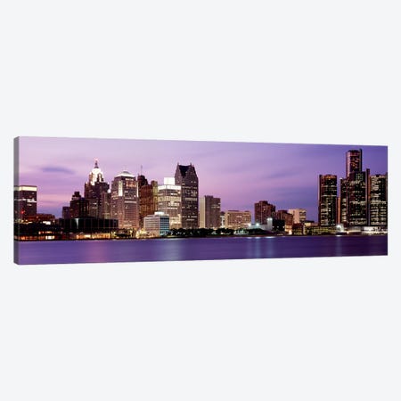DetroitMichigan, USA Canvas Print #PIM3500} by Panoramic Images Art Print