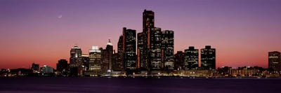 DetroitMichigan, USA by Panoramic Images canvas print