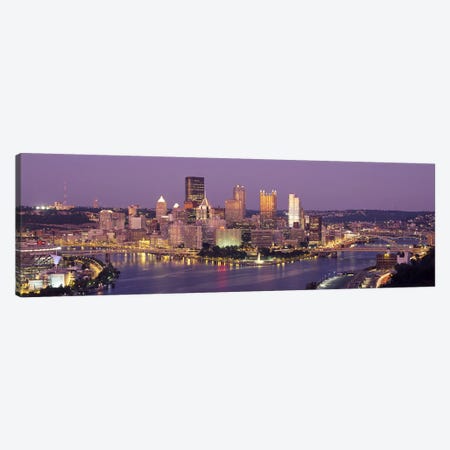 PittsburghPennsylvania, USA Canvas Print #PIM3505} by Panoramic Images Canvas Art
