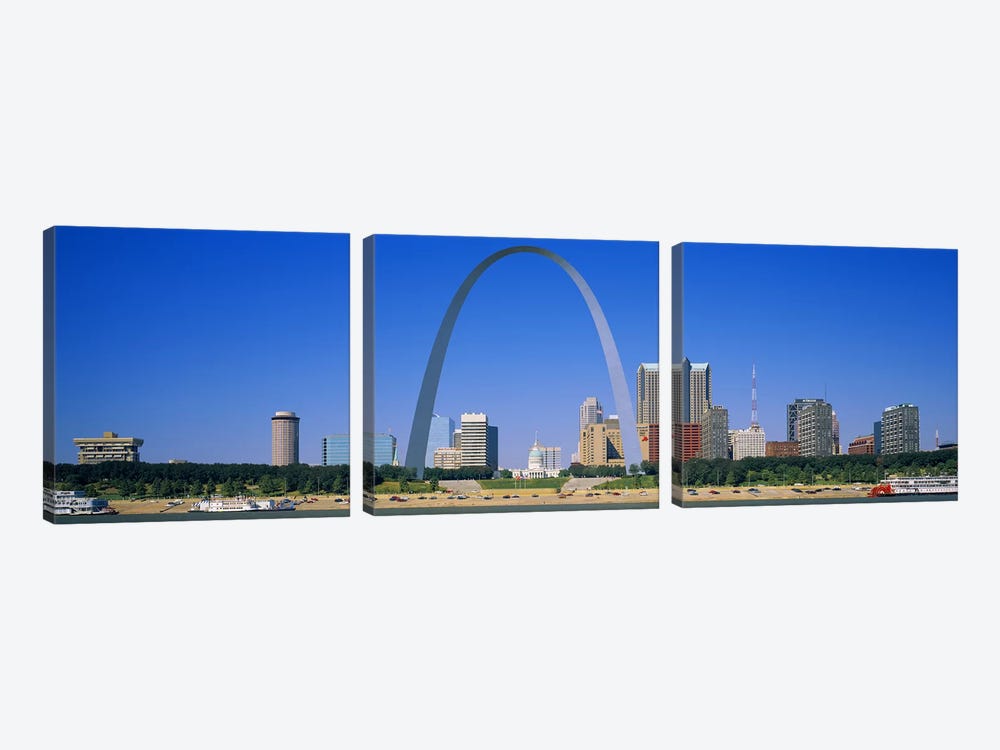 St LouisMissouri, USA by Panoramic Images 3-piece Art Print