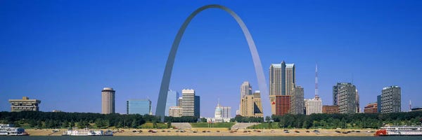 The Gateway Arch: St LouisMissouri, USA by Panoramic Images