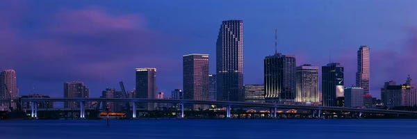 Buildings at the waterfront, Miami, Florida, USA