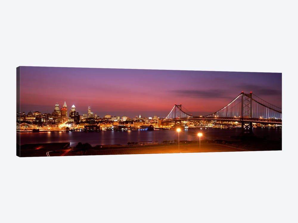 Philadelphia PA by Panoramic Images 1-piece Canvas Art Print