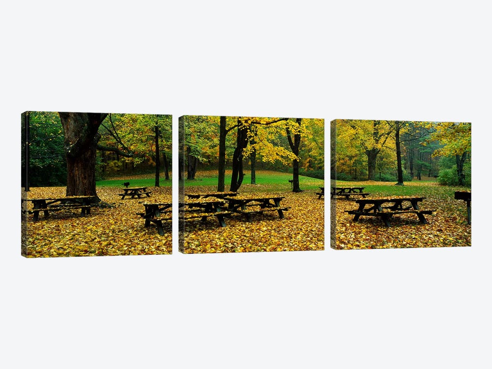 Robert Treman State Park New York State, USA by Panoramic Images 3-piece Canvas Print