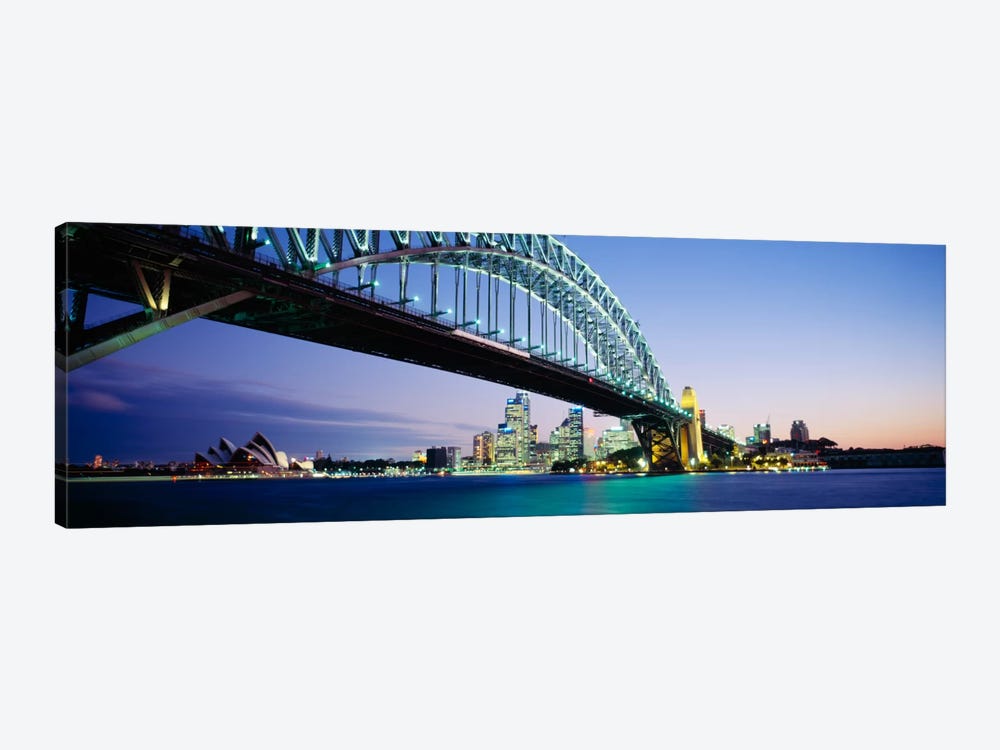 Low angle view of a bridge, Sydney Harbor Bridge, Sydney, New South Wales, Australia by Panoramic Images 1-piece Canvas Art