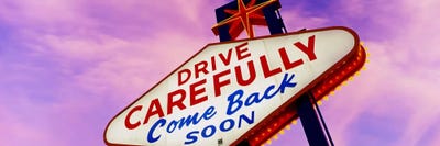 SignLas Vegas Nevada, USA by Panoramic Images canvas print