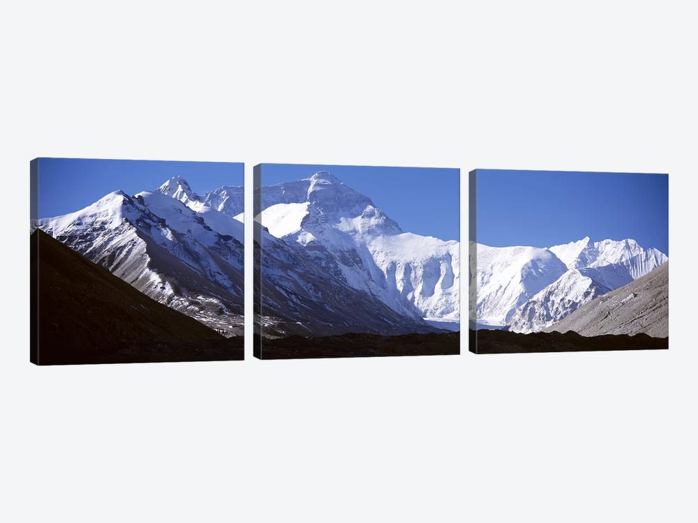 Mount Everest by Panoramic Images 3-piece Canvas Artwork