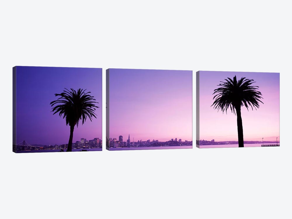San Francisco, California, USA #2 by Panoramic Images 3-piece Canvas Wall Art