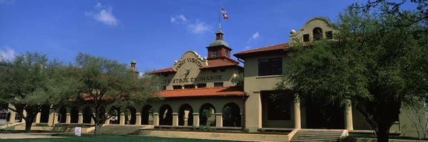 Fort Worth: Facade of a building, Livestock Exchange Building, Fort Worth, Texas, USA by Panoramic Images