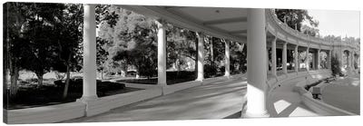 Pavilion in a park, Balboa Park, San Diego, California, USA #2 Canvas Art Print - San Diego Art