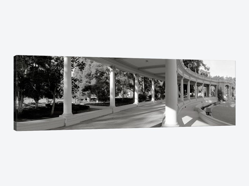 Pavilion in a park, Balboa Park, San Diego, California, USA #2 by Panoramic Images 1-piece Canvas Print