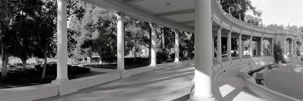 San Diego: Pavilion in a park, Balboa Park, San Diego, California, USA #2 by Panoramic Images