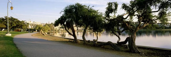 Oakland: USA, California, Oakland, Path by Panoramic Images