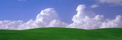 Clouds Over A Green Pasture, Palouse, Washington, USA by Panoramic Images multi panel art