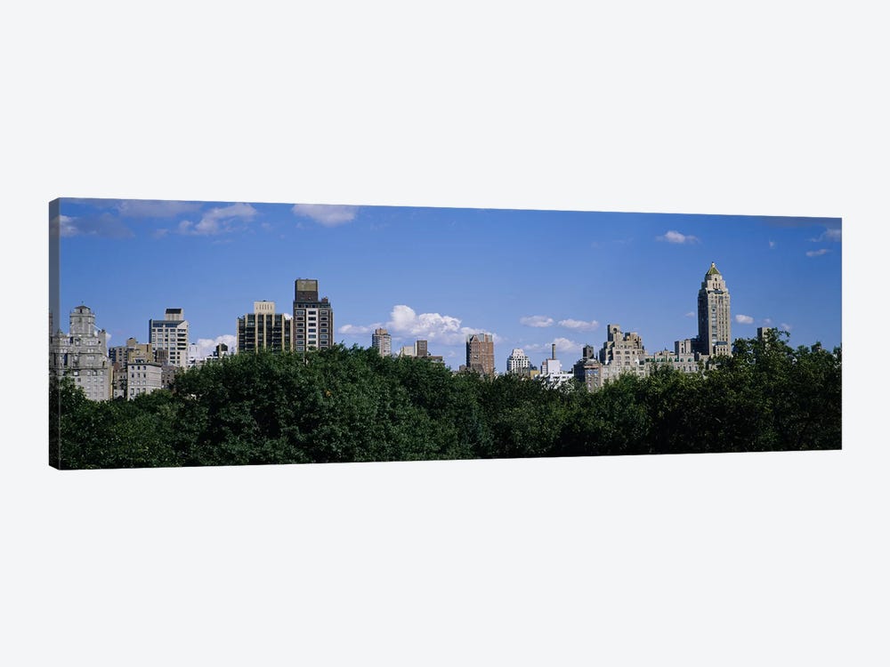 Buildings in a city Manhattan, New York City, New York State, USA by Panoramic Images 1-piece Canvas Print