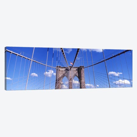 Brooklyn Bridge NYC, New York City, New York State, USA Canvas Print #PIM3590} by Panoramic Images Canvas Artwork