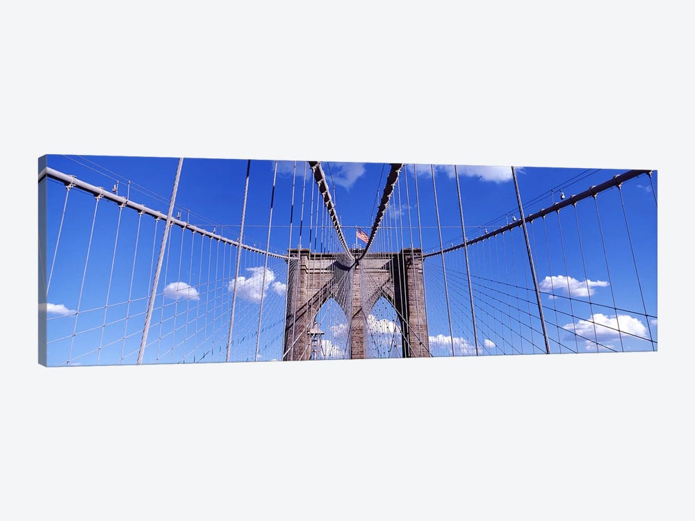 Brooklyn Bridge NYC, New York City, New York State, USA by Panoramic Images 1-piece Art Print