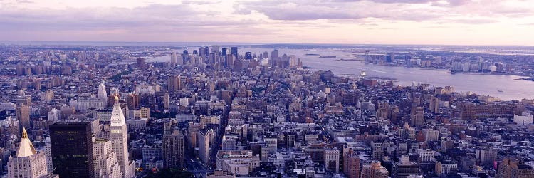 Aerial View From Top Of Empire State Building, Manhattan, NYC, New York City, New York State, USA