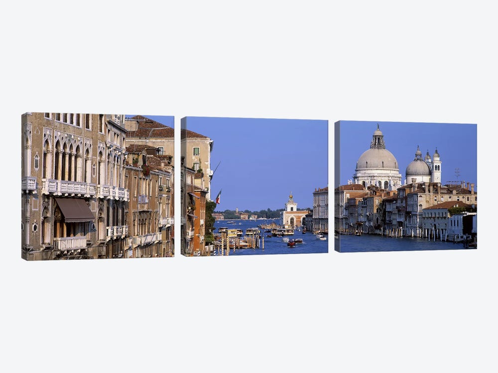 Grand Canal Venice Italy by Panoramic Images 3-piece Canvas Print