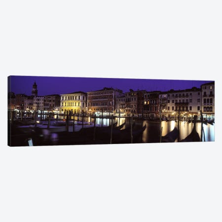 Grand Canal Venice Italy Canvas Print #PIM3608} by Panoramic Images Canvas Art
