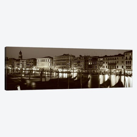 Grand Canal Venice Italy Canvas Print #PIM3609} by Panoramic Images Canvas Artwork
