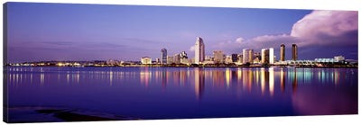 USA, California, San Diego, Financial district Canvas Art Print - San Diego Skylines