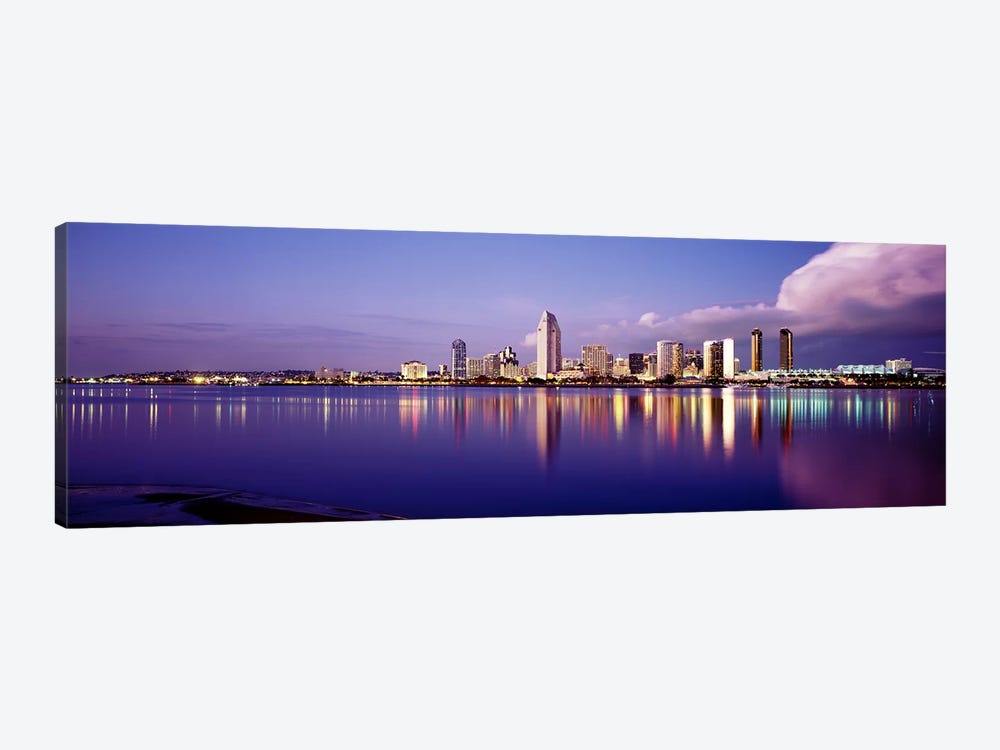 USA, California, San Diego, Financial district by Panoramic Images 1-piece Canvas Art Print