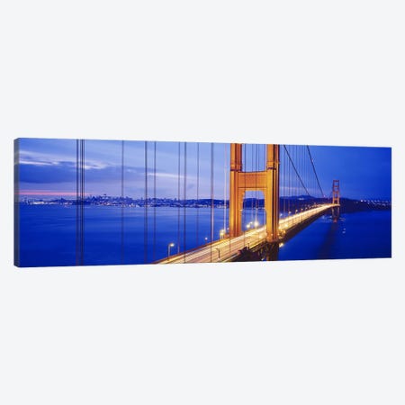 Golden Gate Bridge, San Francisco, California, USA #3 Canvas Print #PIM3613} by Panoramic Images Art Print
