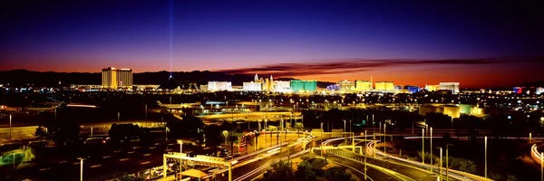 Nevada: Las Vegas NV by Panoramic Images